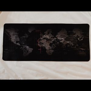 World Map Keyboard/Mouse Pad